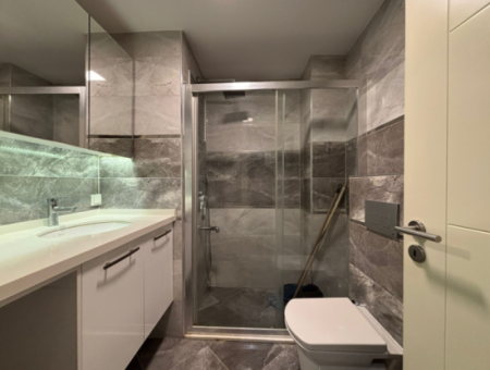 1 1 Flat For Rent Near Dünya Eye Hospital In Alsancak New Building!