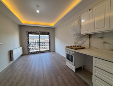 2 Room 1 Living Room Flat For Sale With Wide Façade In Seferihisar Turabiye