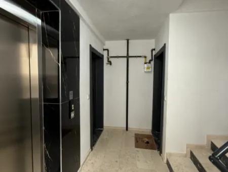 New 1 1 Flat For Sale With Open Front, Large Balcony, Cloakroom In Seferihisar Camikebir