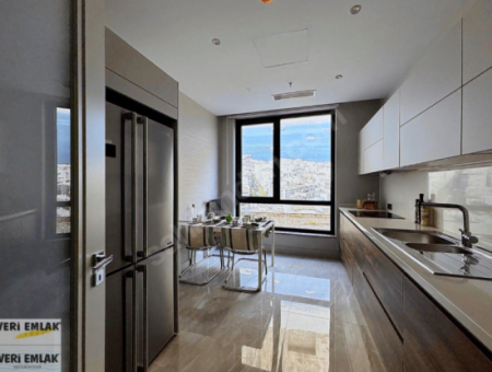 3 1 19Th Floor Sea View Flat For Rent In Alsancak Evora Project!