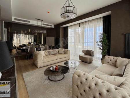 3 1 19Th Floor Sea View Flat For Rent In Alsancak Evora Project!