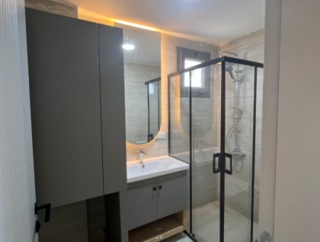 Brand New 1 1 Flat With Garden Use In Seferihisar Çolakibrahimbey Neighborhood