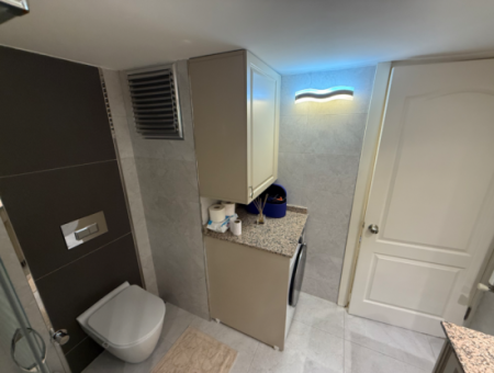 Fireplace Mezzanine Flat With Parking Lot Close To The Street In Küçükyali