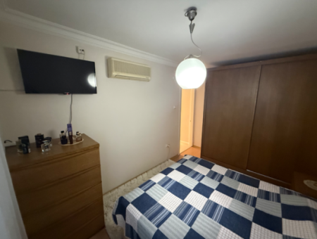 Fireplace Mezzanine Flat With Parking Lot Close To The Street In Küçükyali