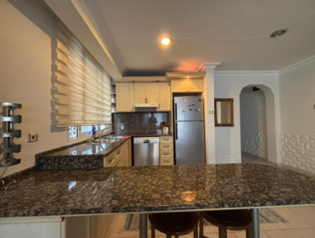 Ground Up To Alsancak Parking Lot Libas 2 1 Furnished Flat For Rent!