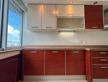 Alsancak Punta Residence 4 1 260M2 Flat For Rent With Sea View!