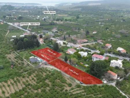 3 Separate Title Deeds In Sığacık From Veri Naranciye Garden For Sale!