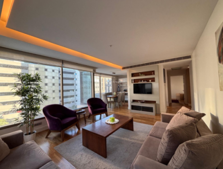 Furnished Flat For Rent With 2 1 Parking Lot In Alsancak Port Residence!