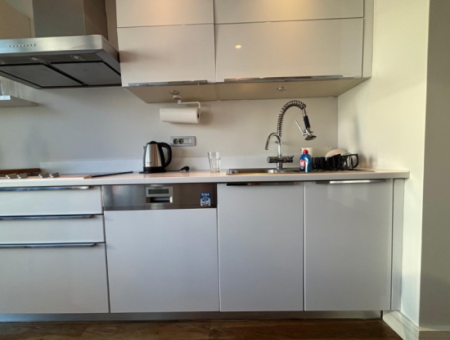 Furnished Flat For Rent With 2 1 Parking Lot In Alsancak Port Residence!