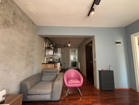 1 1 Modern Furnished Apartment For Rent In Alsancak Kahramanlar