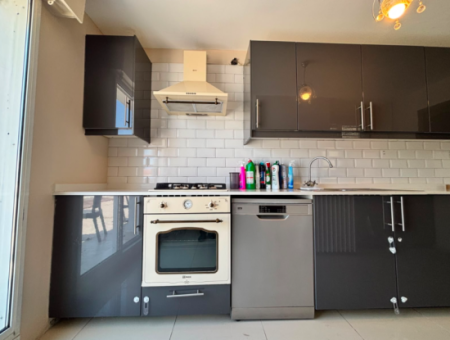7Th Floor 410M2 Terrace 3 1 Flat For Rent With Sea View In Alsancak Republic Square!