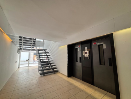 7Th Floor 410M2 Terrace 3 1 Flat For Rent With Sea View In Alsancak Republic Square!