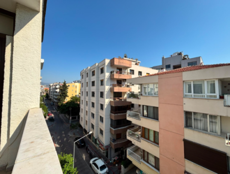 2 1 110M2 Well-Maintained Flat For Rent Near Alsancak Tevfik Fikret!