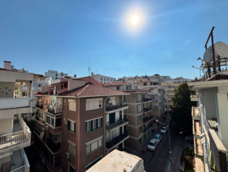 2 1 110M2 Well-Maintained Flat For Rent Near Alsancak Tevfik Fikret!