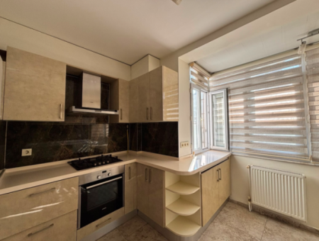 2 1 110M2 Well-Maintained Flat For Rent Near Alsancak Tevfik Fikret!
