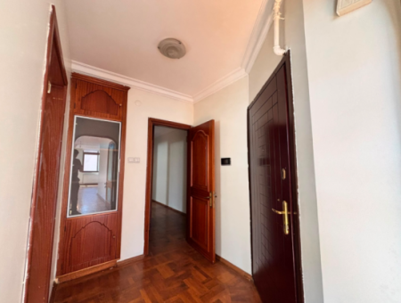 2 1 110M2 Well-Maintained Flat For Rent Near Alsancak Tevfik Fikret!