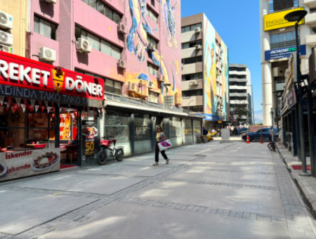 1 1 Well-Maintained Workplace For Rent With Parking Lot In Alsancak Cyprus Martyrs