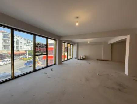 500 M² Duplex Commercial Area In A Prestigious Location In Seferihisar Bazaar Center