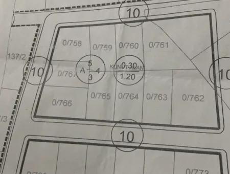 342 M² Zoned Land For Contractors And Investors In Torbali Subaşi