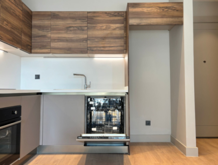 Alsancak Evora Project 22Nd Floor 1 1 Corner City View Flat For Rent!