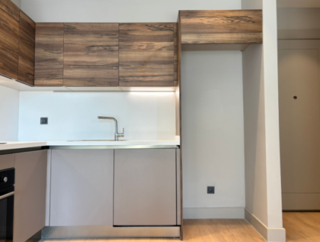 Alsancak Evora Project 22Nd Floor 1 1 Corner City View Flat For Rent!