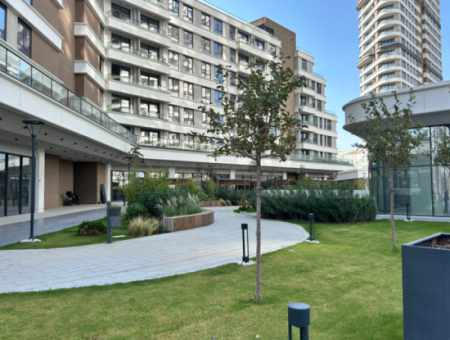 Alsancak Evora Project 22Nd Floor 1 1 Corner City View Flat For Rent!