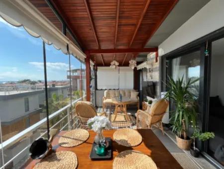 Luxury Duplex In A Site With Sea View And Pool In Seferihisar Doğanbey!