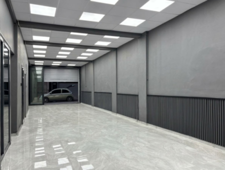 150M2 Well-Maintained Shuttered Shop For Rent In Alsancak Kahramanlar