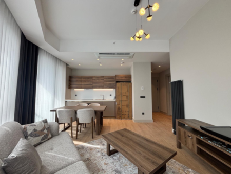 Alsancak Evora Project 19Th Floor 1 1 Zero Furnished Corner Flat For Rent!