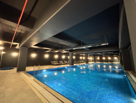 Alsancak Evora Project 19Th Floor 1 1 Zero Furnished Corner Flat For Rent!