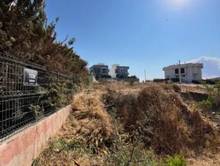Corner Parcel Land For Sale In Seferihisar Akarca, Within Walking Distance Of The Blue Flag Beach!