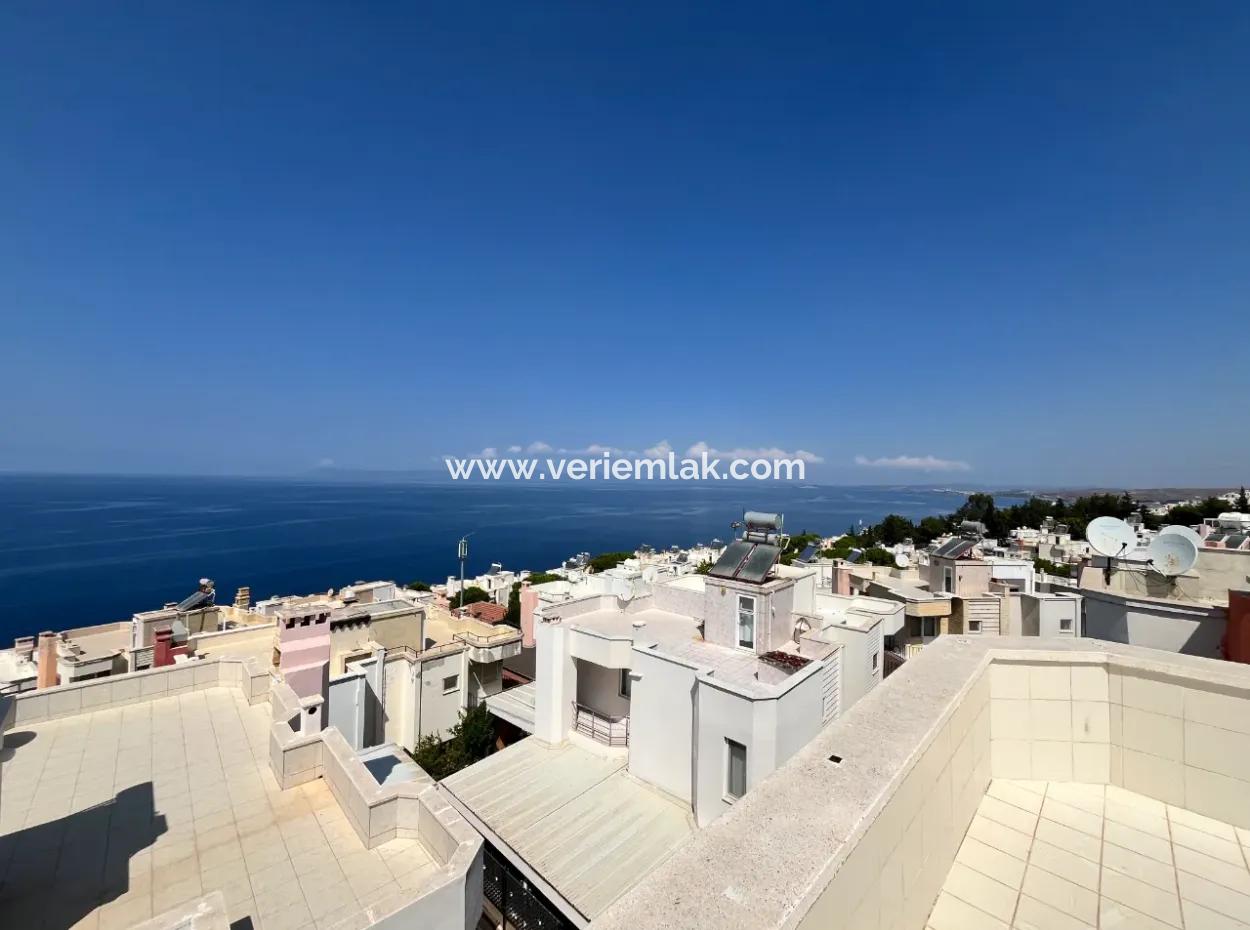 Seferihisar'ın Gözde Sitesi Banksis'te Kiralık Dubleks!