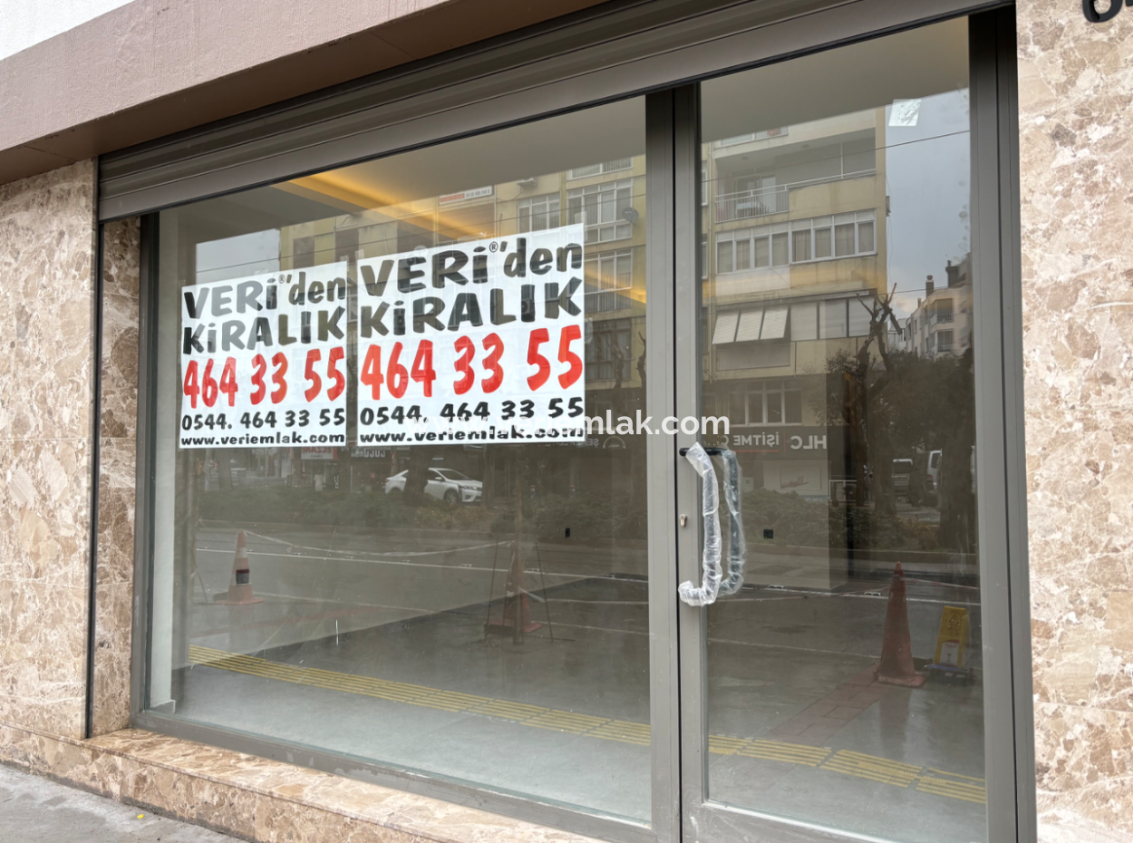 Alsancak   Şair Eşref Bulvarı   Tramvay Durağı    Gül Sokak     Yakını   Sıfır Binada Kiralık Dükkan!
