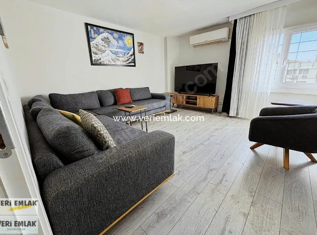 Alsancak Özel Sağlık Karşısı Şık Mobilyalı 1+1 Kiralık Daire