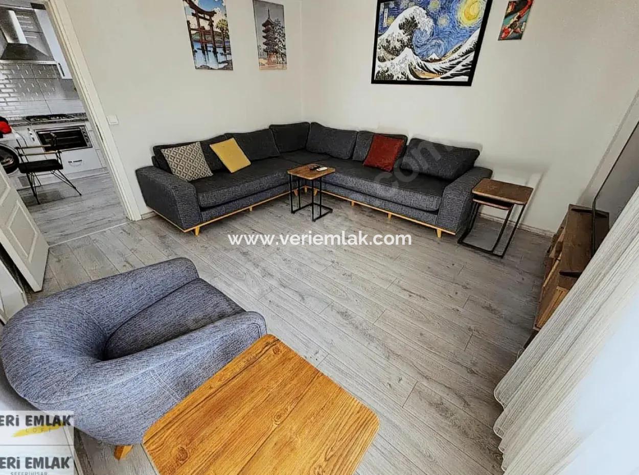Alsancak Özel Sağlık Karşısı Şık Mobilyalı 1+1 Kiralık Daire