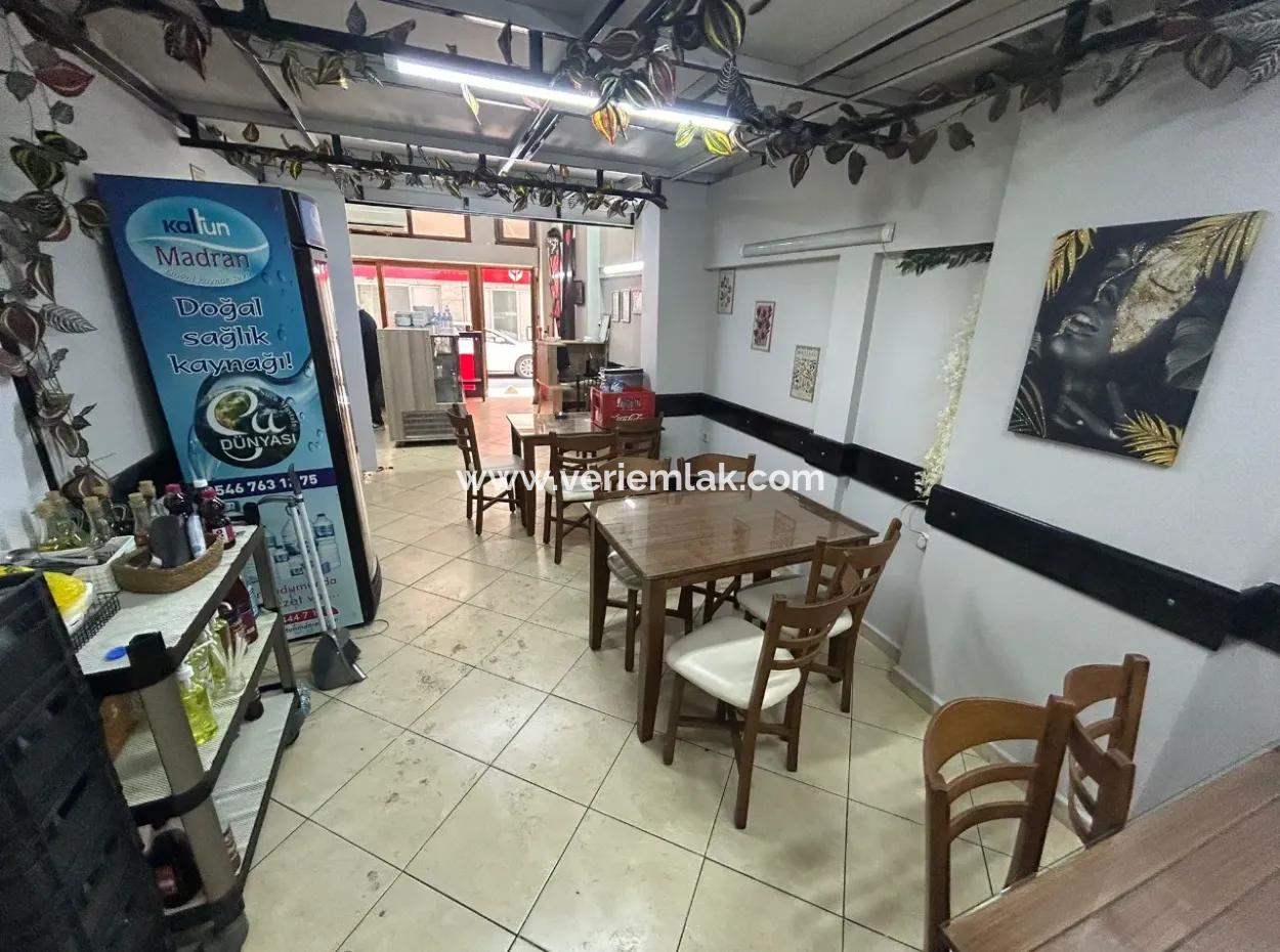Devren Kiralık – Full Eşyalı, Hazır Durumda Dükkân – Alsancak Fuar Cumhuriyet Kapısı Yakını