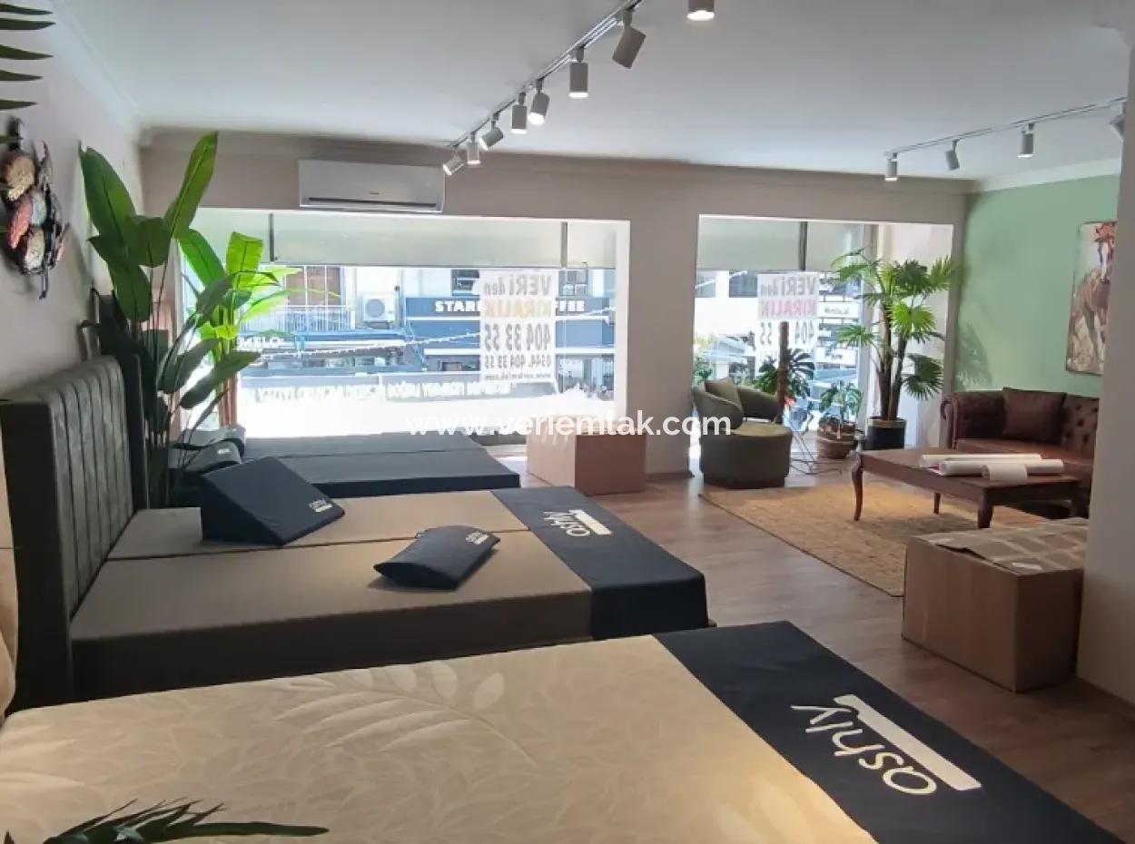 Alsancak Sevinç Pastanesi Yanı – Cam Vitrinli Kiralık Ofis