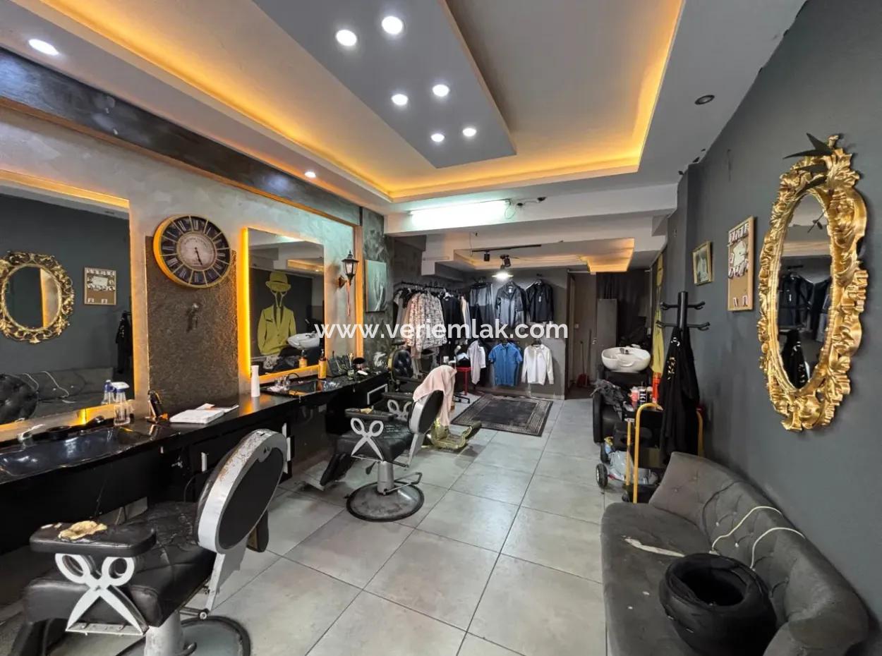 Alsancak Kahramanlar Akıncılar Caddesi Üzerinde 35M2 Wc Li Otomatik Kepenkli Kiralık Dükkan
