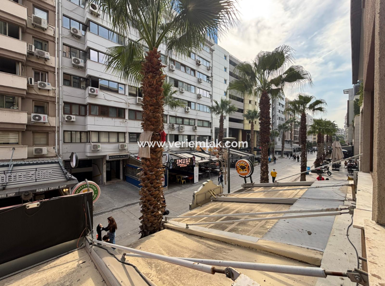 Alsancak Kıbrıs Şehitleri 1.Kat 100M2 1+1 Kiralık İşyeri/Ofis