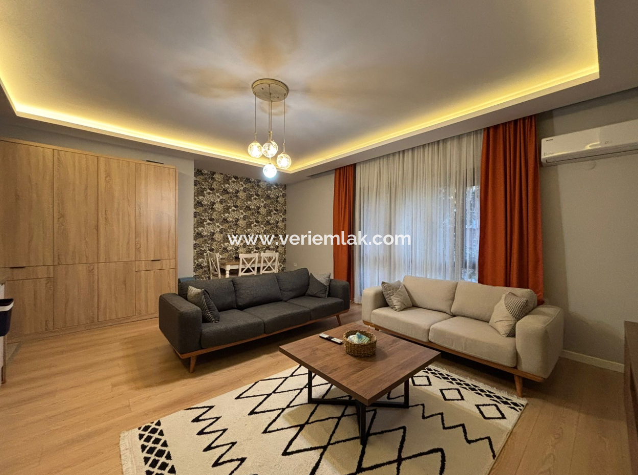 Alsancak Kahramanlarda Yeni Binada 2+1 Bahçeli Kiralık Daire!