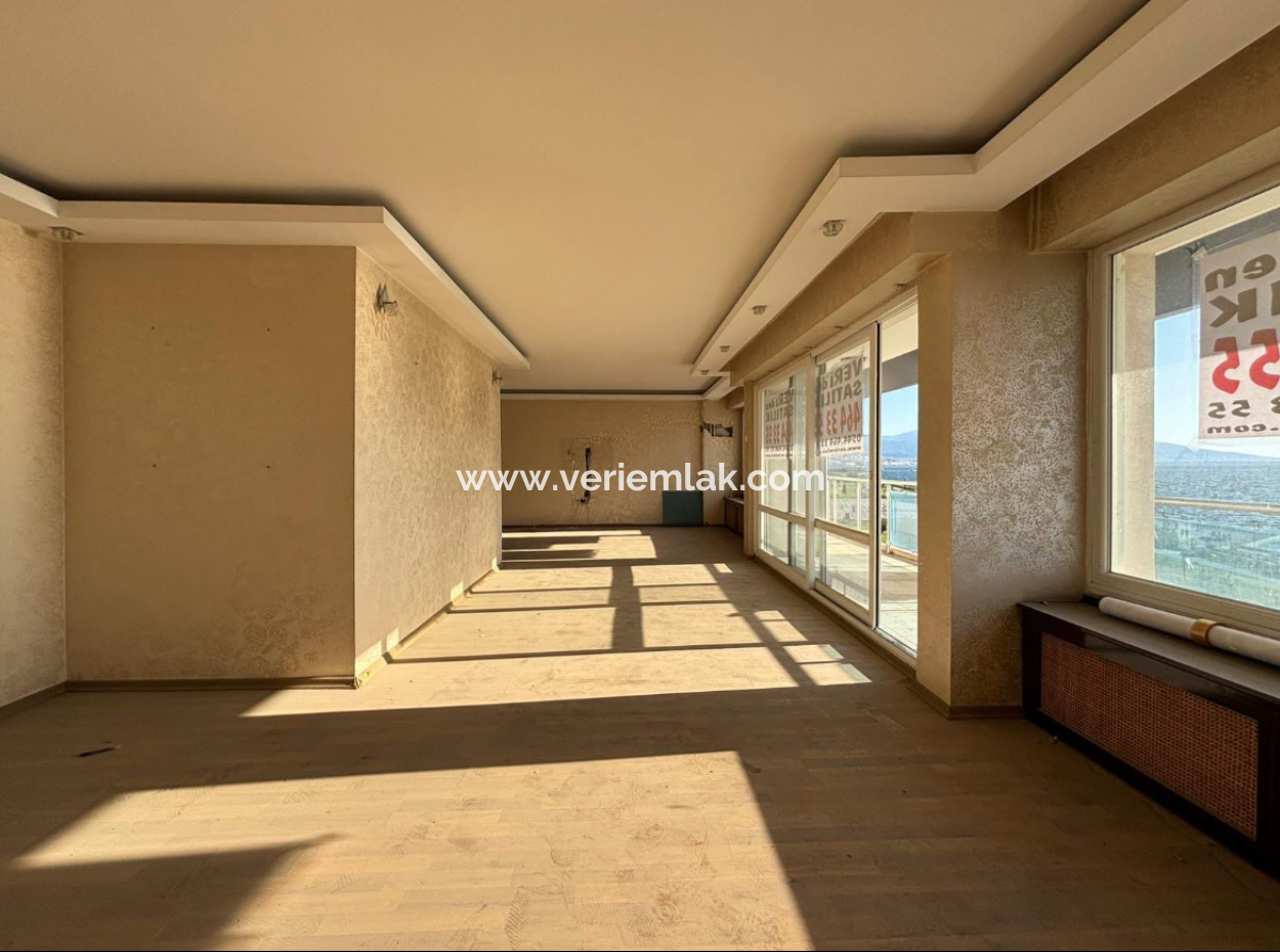 Alsancak  Kordonda  Deniz Manzaralı  2+1 175M2  Tam Kat Kiralık  İş Yeri!