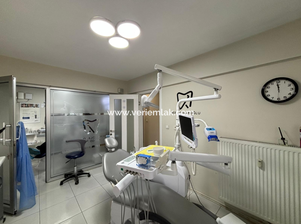 Alsancak Plevne Bul. 1.Kat 3+1 Diş Doktoruna Kiralık Eşyalı Muayene!