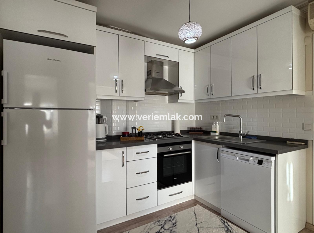 Alsancak Özel Sağlık Karşısı 1+1 Sıfır Eşyalı Kiralık Daire