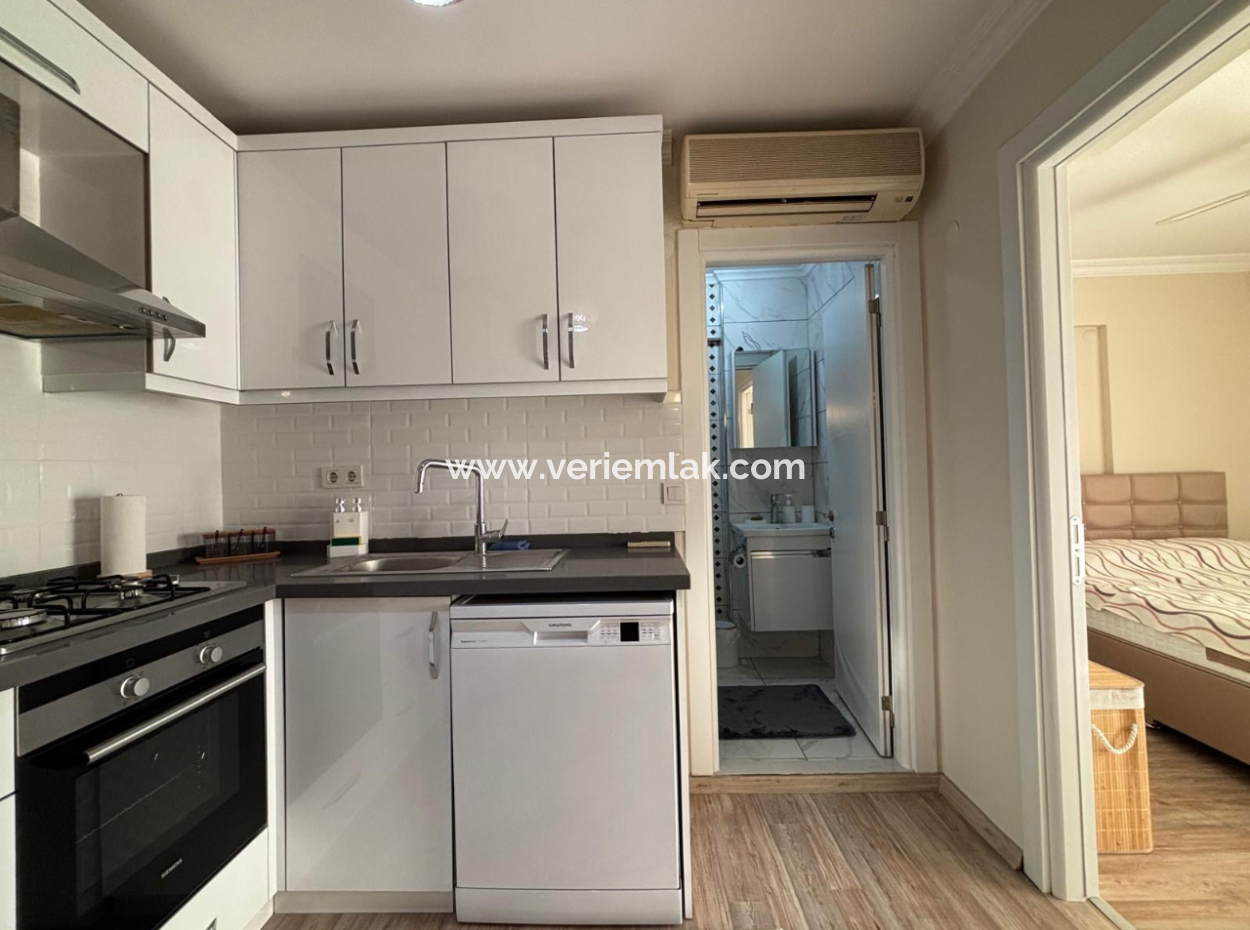 Alsancak Özel Sağlık Karşısı 1+1 Sıfır Eşyalı Kiralık Daire