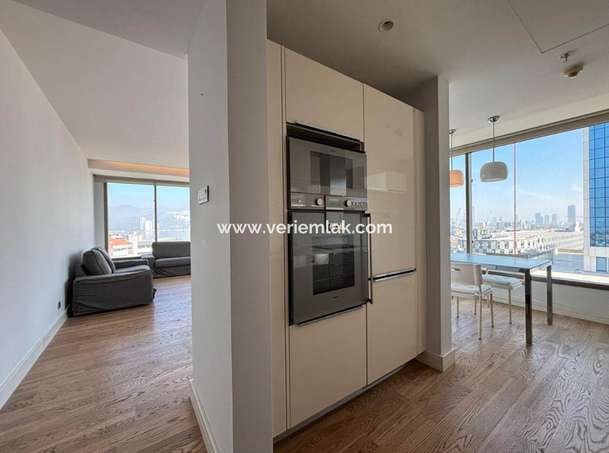 Alsancak Otoparklı Port Rezidansta 2+1 Eşyalı Kiralık Daire!