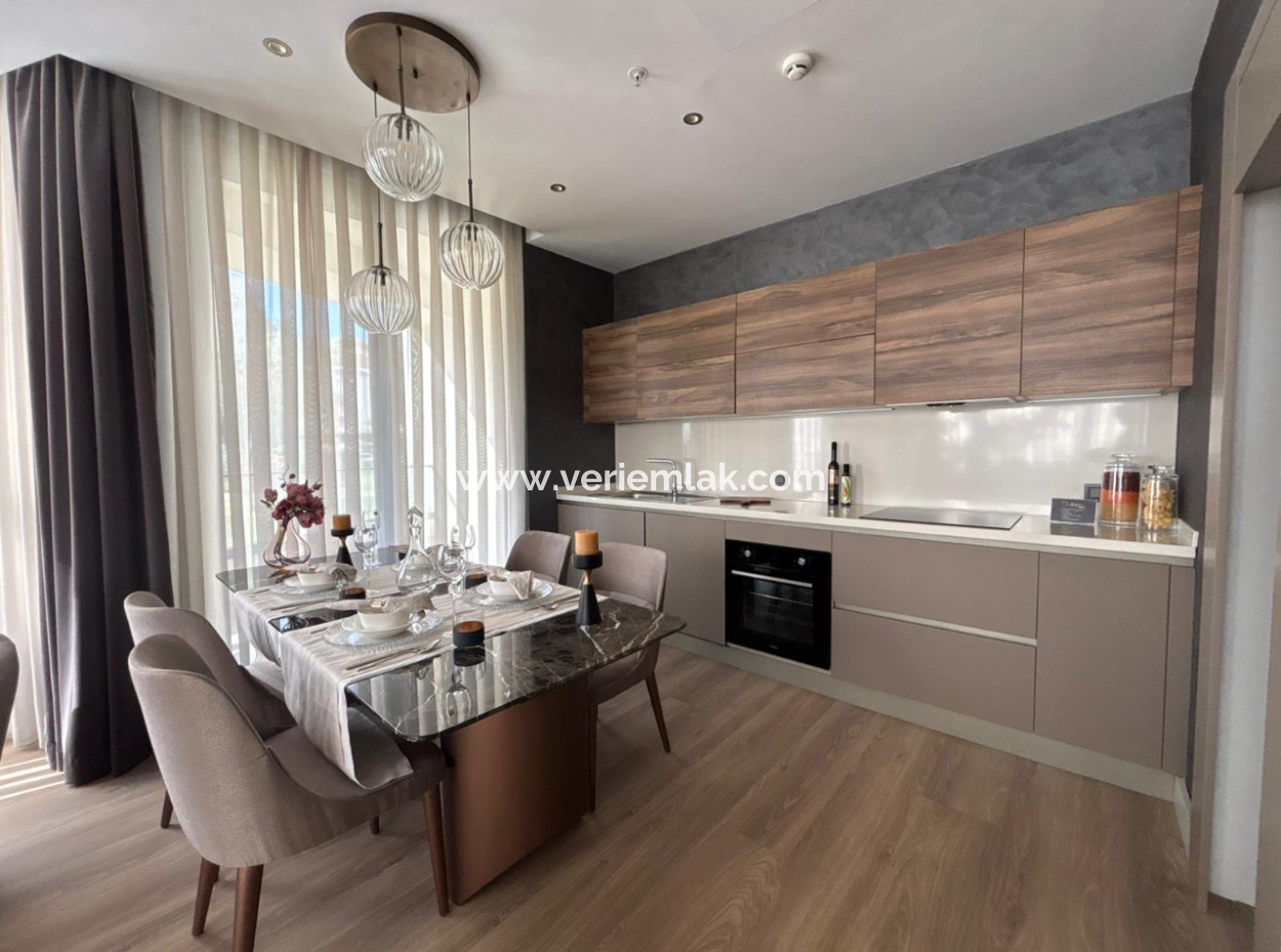 Alsancak Evora Projesi 2+1 15.Kat Deniz Manzaralı Kiralık Daire!