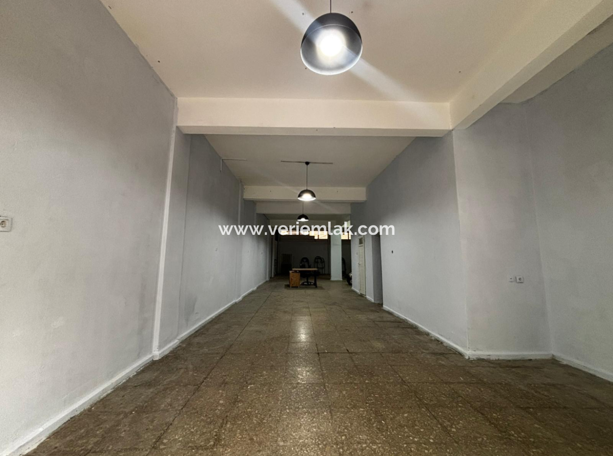 Alsancak Kahramanlarda 150M2 Panjurlu Wc Lı Kiralık Dükkan!