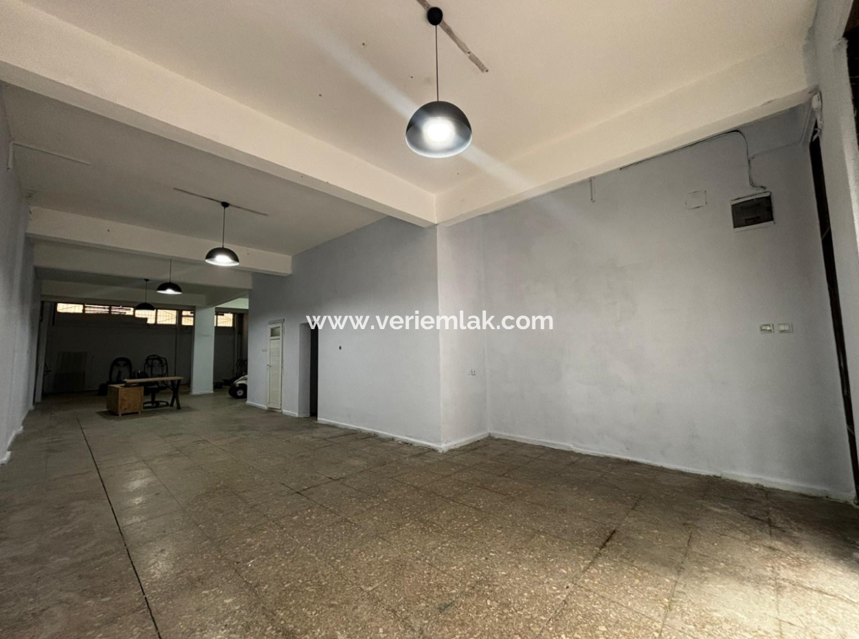 Alsancak Kahramanlarda 150M2 Panjurlu Wc Lı Kiralık Dükkan!