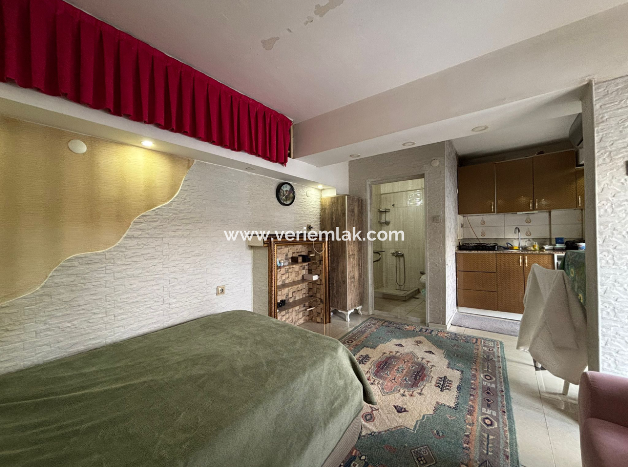 Alsancak Otoparklı Mimar Sinanda Stüdyo Eşyalı Kiralık Daire!