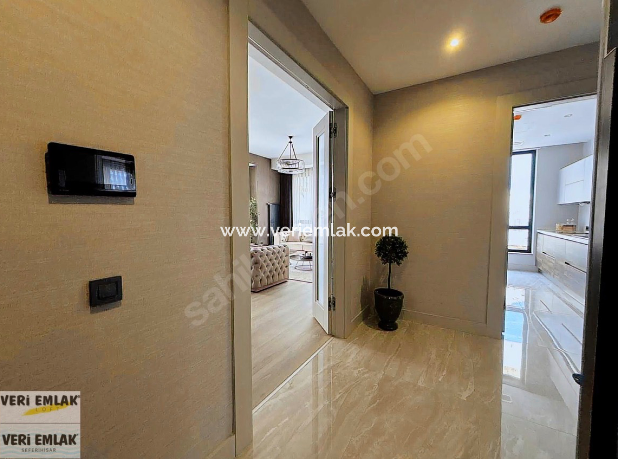 Alsancak Evora Projesinde 3+1 19. Kat Deniz Manzaralı Kiralık Daire!